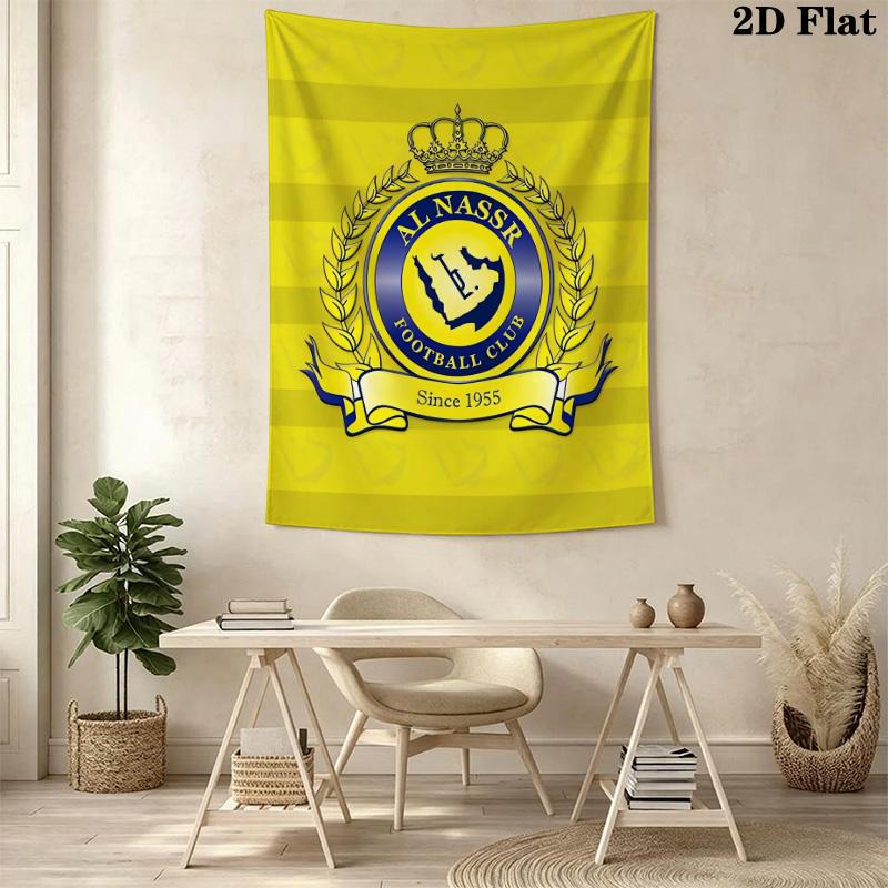 Al-Nassr Pattern Home Decor Tapestry, Wall Hanging, Decorative RV Wall Cloth.DGT0925079