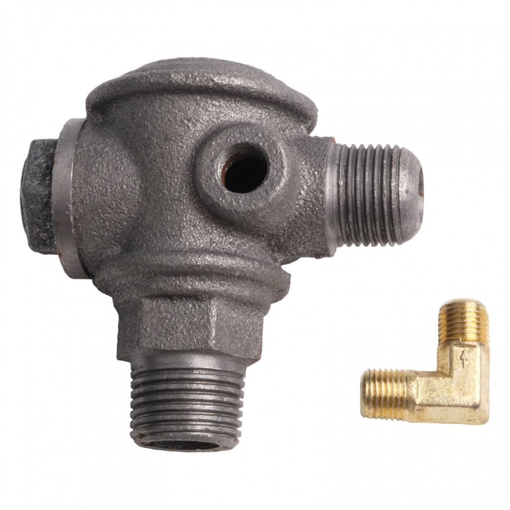 3-Anschluss Eisen Außengewinde Rückschlagventil Anschlusswerkzeug für Luftkompressor Luftpumpe