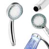 Water Power Colorful LED Shower Head Temperature Sensor Luminous Shower Sprayers  Baby