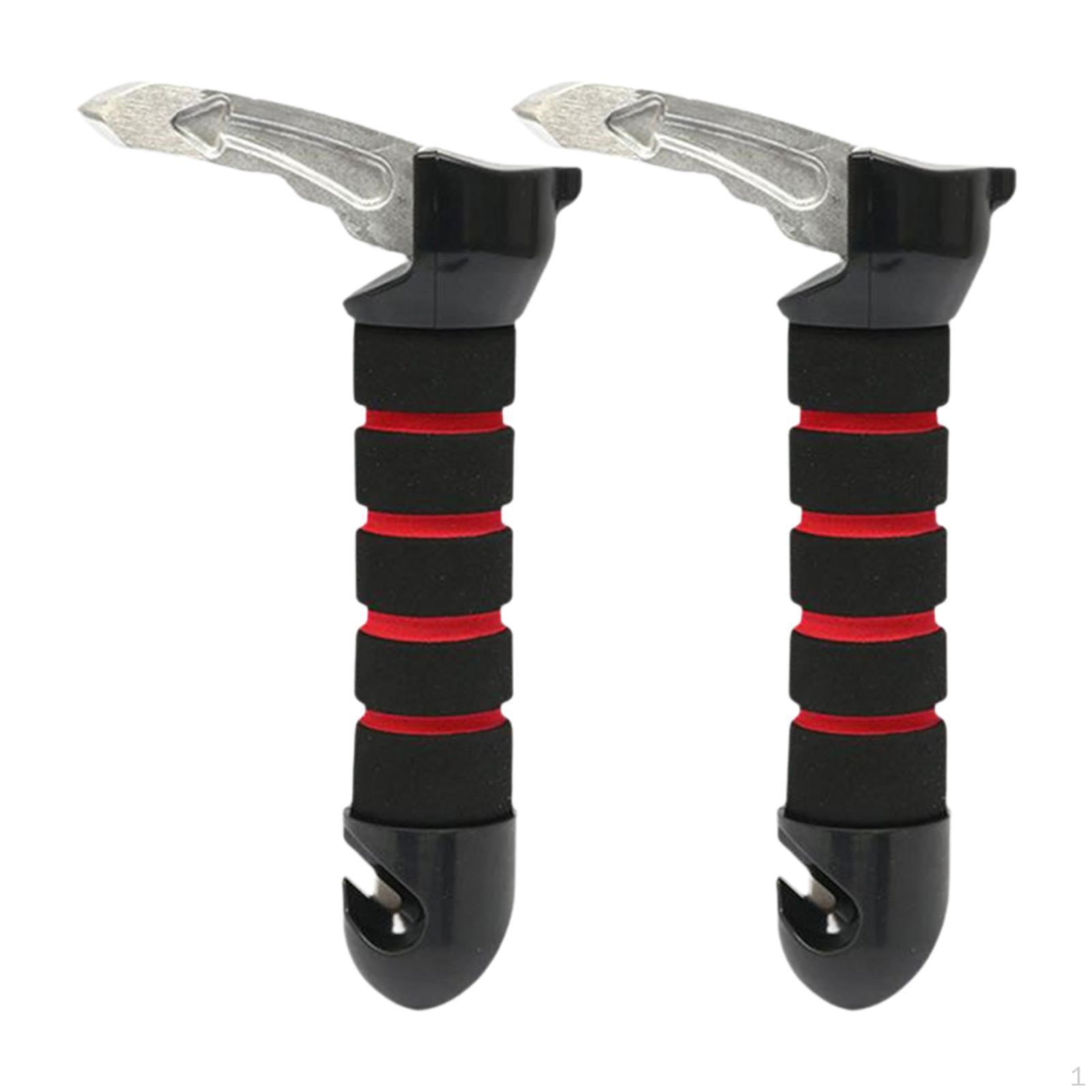 

Автомобільний безпечний молоток Компактний автомобільні аксесуари високої жорсткості Розбивач вікон синій червоний