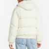 Puma Sports Casual Windproof Warm Short Hooded Down Jacket Women Jacket Ivory-White 846431-73