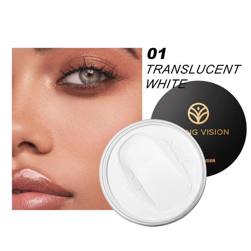 YOUNG VISION Makeup Loose Powder Square Water Does Not Get Stuck Powder Breathable Fine Not Easy To Take Off Makeup Repair Concealer Powder