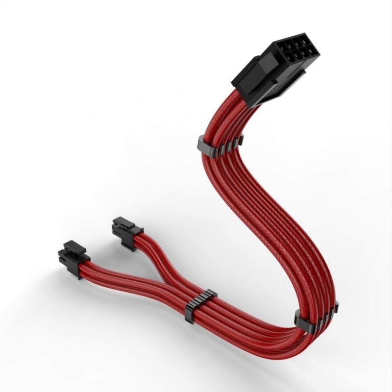 ATX12V CPU Power Cable Extension Sleeved Power Cable 8Pin CPU Power Extension Cable for Enhances Compatibility 300mm
