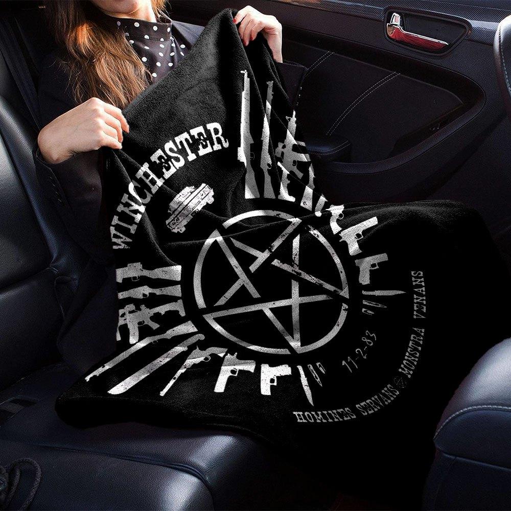 1pc Supernatural 14 Blanket Soft Warm Throw for Home, Office, Travel All Season Cozy Bedding Gift, Office Cozy Accessory