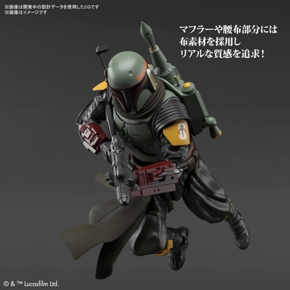 Bandai Spirits Star Wars Mandalorian 1 12 Boba Fett  Mandalorian  [character Plastic Model Reproduced In January 2024]