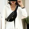 Women Crossbody Bag Multifunction Korean Style Storage Smooth Zipper Waistbag for Travel