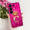 For Tecno Camon 50 4G CN5 Crown Letter Phone Case For Tecno Camon50 4G Black Silicone Soft Cases Bumpers
