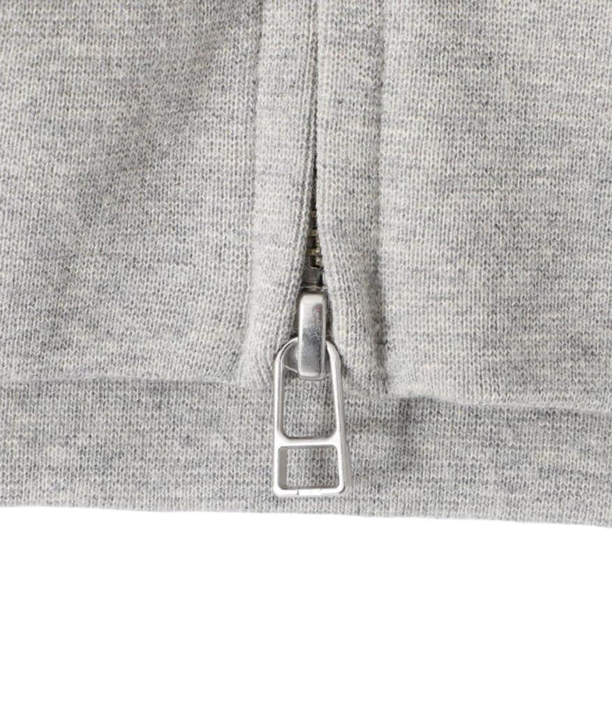 Recycled Cotton Zip Up Hoodie Gray L [Snow Peak]