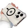 iPhone 16 Pro Max Anti-Drop Magnetic Case with Full Wrap Silicone for iPhones 13-15