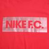 Nike Fc Color Shift Black Casual Fashion Versatile Letter Crew Neck Short Sleeve T-Shirt Men Tops Red Pink Rose-Red 805522-657