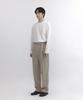 NONBLANK [Summer] Summer Cool Touch Belted Wide Fit Pants_Beige