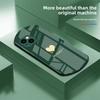 Circular liquid metal paint glass phone case suitable for iPhone 16 15 14 13 12 11 Pro/Max/Plus anti drop and shockproof