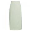 SHop   Women Back Banding H Line Office Look Wrap Long Skirt Stj Wsk 21344 ligHt
