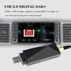 DAB+ Digital Radio Tuner USB 5V USB Dongle Receiver 170-240MHz Car Audio Adapter FM Transmitter Box for Android 5.1 Above Car