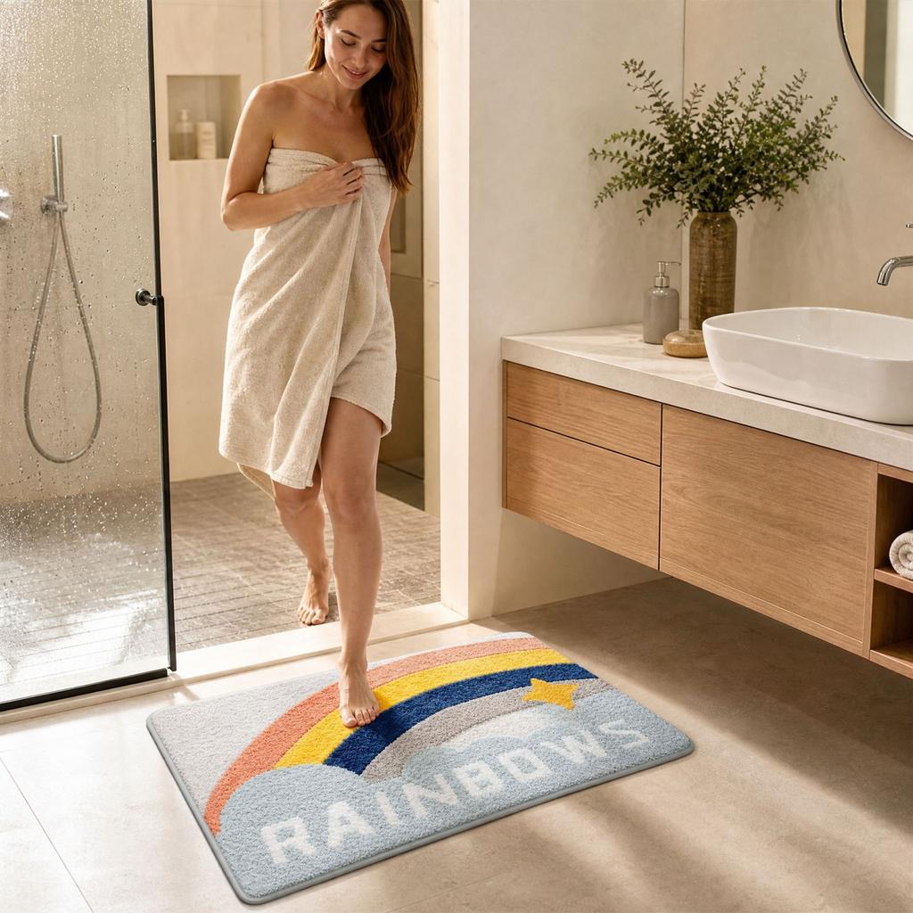 11 Modern Beach Bathroom, - Easy- Floor