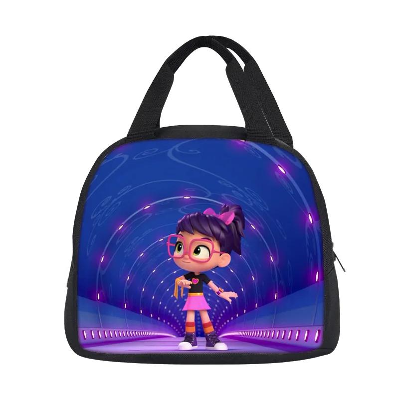 Abby Hatcher lunch bag new large capacity versatile cartoon print student boy and girl best birthday gift for school