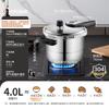 T-Type 4.0L 304 Stainless Steel Pressure Cooker