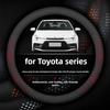 Neuer Stil Leder Auto Lenkradbezug für Toyota YARiS Cross Grand Highlander Vios Urban Cruiser Hyryder VOXY Aqua Premio