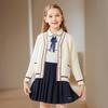 YEEHOO Girls' V-Neck Knitted Cardigan