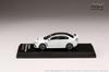 HJ64 1/64 Mitsubishi Lancer Evolution X FINAL EDITION with engine display model, White Pearl/Black Roof, Finished Product