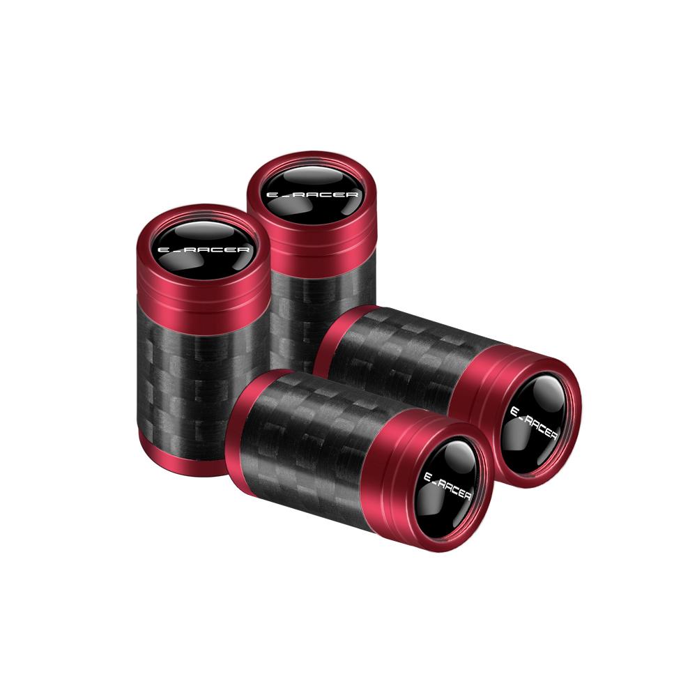 4Pcs Car Accessories Wheel Tire Valve Caps Stem Cover Badge For Seat Ateca Formentor Cupra Ateca Ibiza Leon FR Cordoba E-Racer uio321