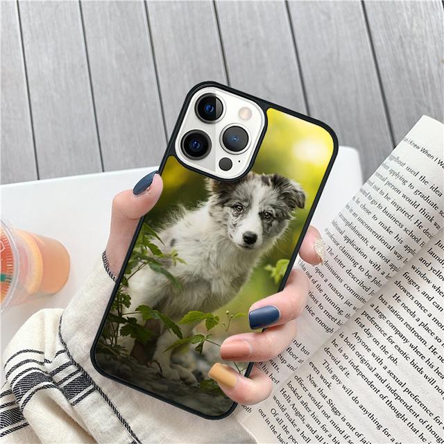 Australian Shepherd Puppy Dog Phone Case Cover For iPhone 17 Air 15 16 Pro Max 14 13 12 11 Pro Max Plus Coque