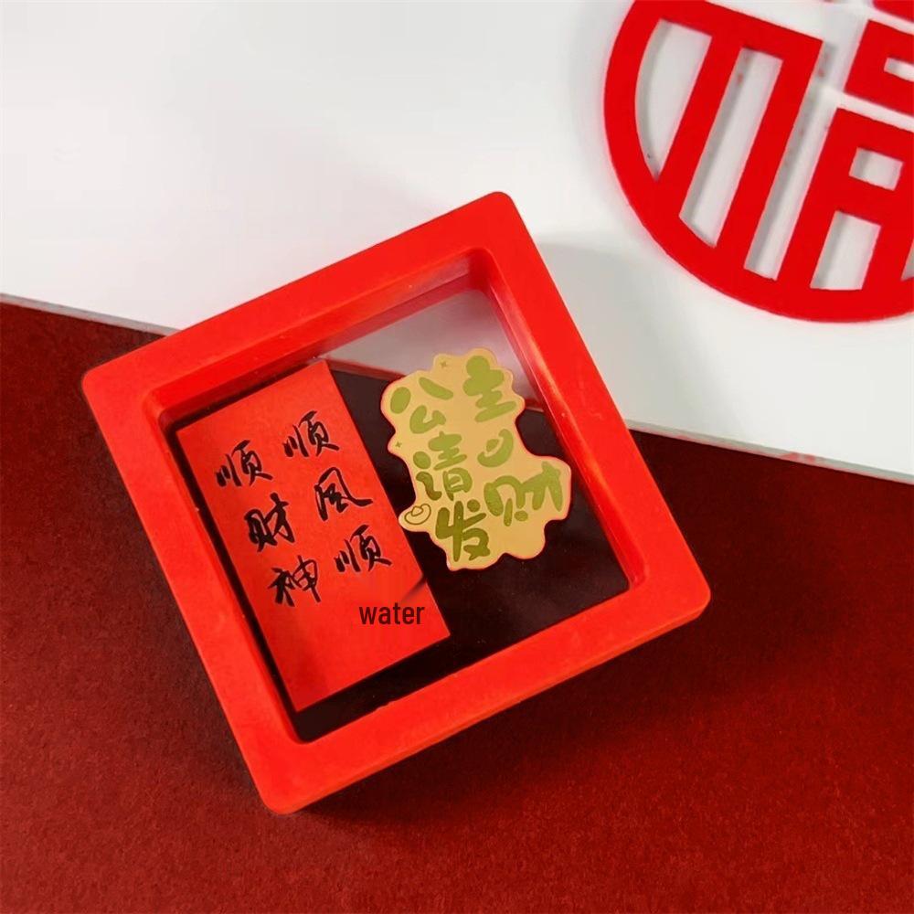 Golden Year of the Horse Princess Sticker - Pure Gold Foil Custom Design