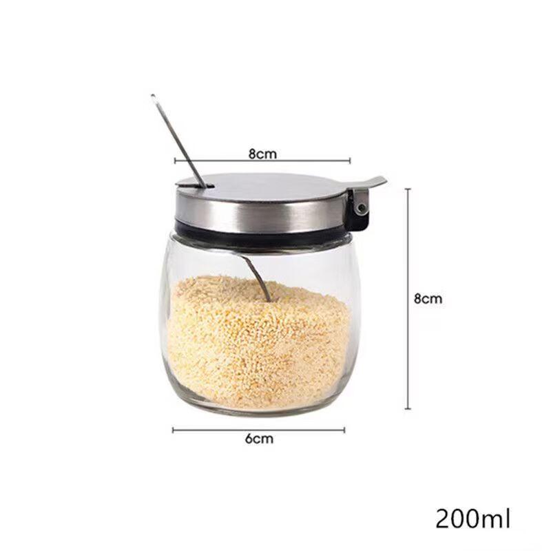 SIFAR Glass Seasoning Jar Set