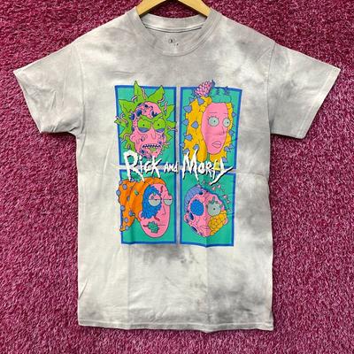 Adult Swim Rick Morty Infected Tie Dye T-Shirt