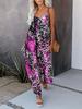 2022 New Women's Sexy Wide-Leg Suspender Jumpsuit