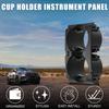 TUCKBOLD Practical Cup Holder for Part Number A2126800110 Instrument Panel Drink 1 Piece Mercedes-Benz E350, Holder, Black,