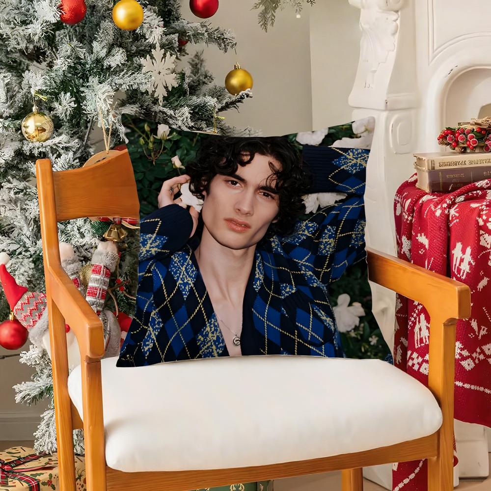 Sombr Pillow Case Silky Elegant Comfort Sofa Bed Invisible Zipper 30cmx30cm