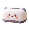 Cartoon Tissue Box Cover Plush Paper Napkin Holder Organizer PP Bread Modeling for Home Living Room Table