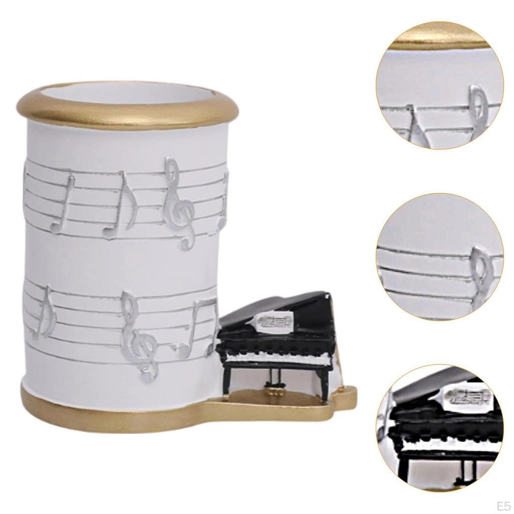 Makeup Brush Holder Cute Pen Stand Note Line Multifunctional Decorative Table Ornaments Pencil