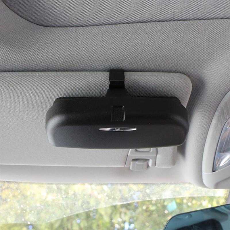 My Good Car Glasses Case Organizer Box Sunglasses Holder Storage Pockets for Nissan X-trail Qashqai Murano Sunny Juke