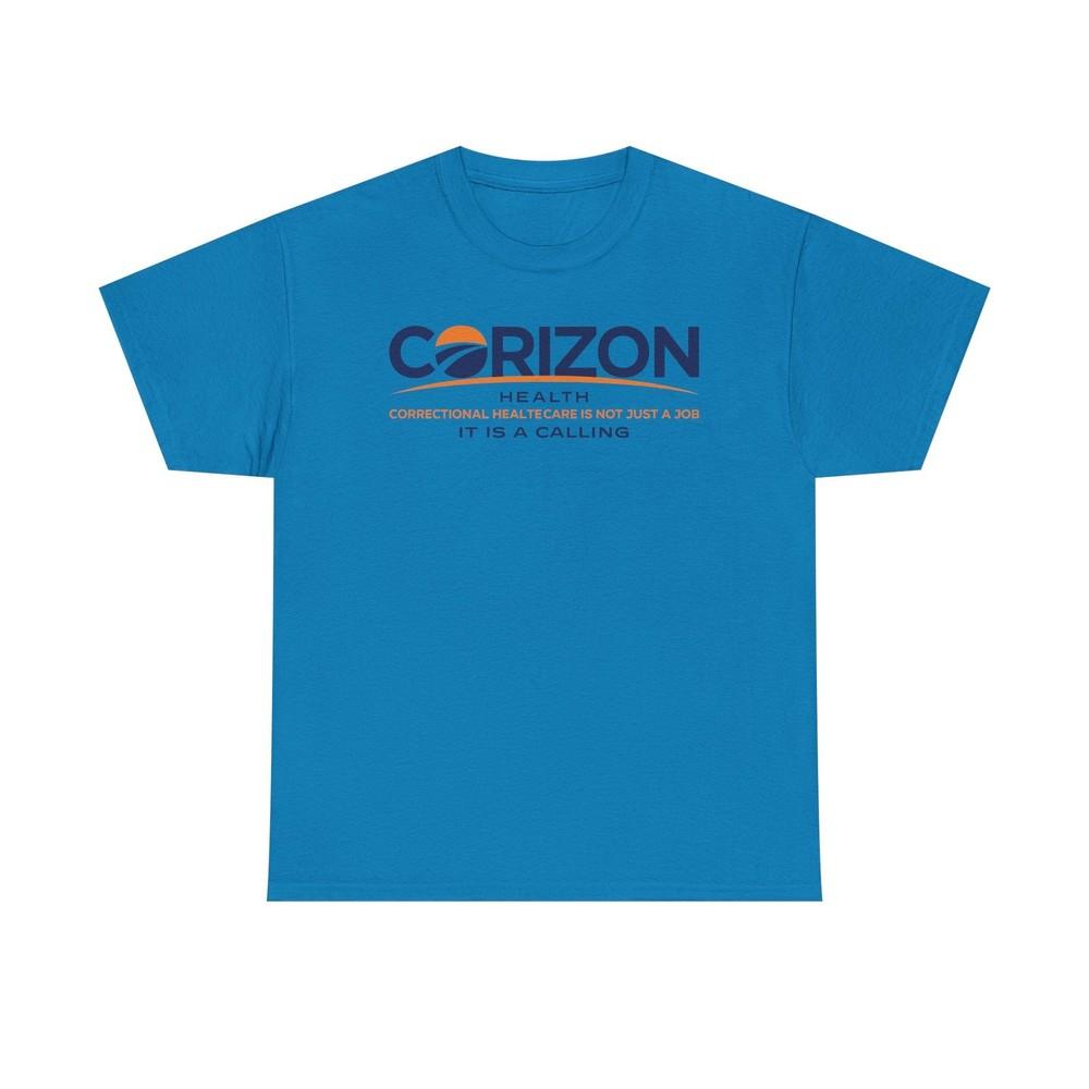 

Corizon Health T-Shirt - Prison Healthcare Company Logo Tee - Correctional S