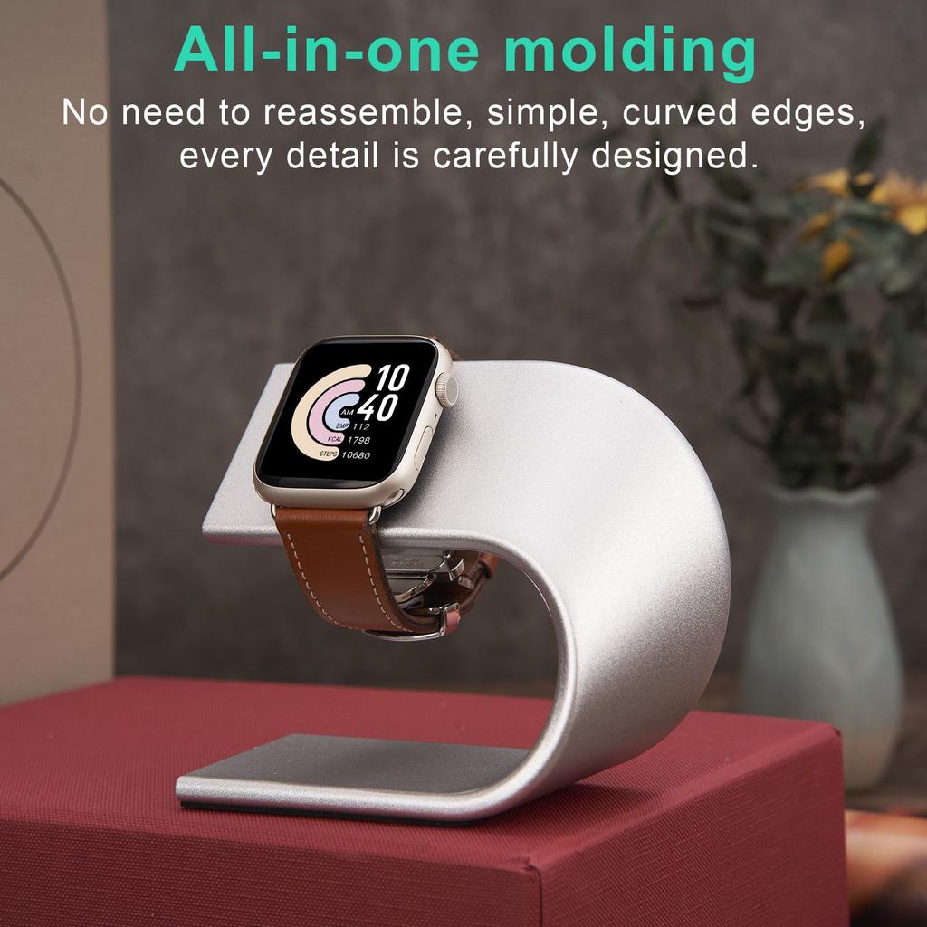 Watch Display Stand Holder –Universally Compatible Watch Stand Display,Aluminum Alloy  U- Shaped Wrist Watch Display Holder Rack