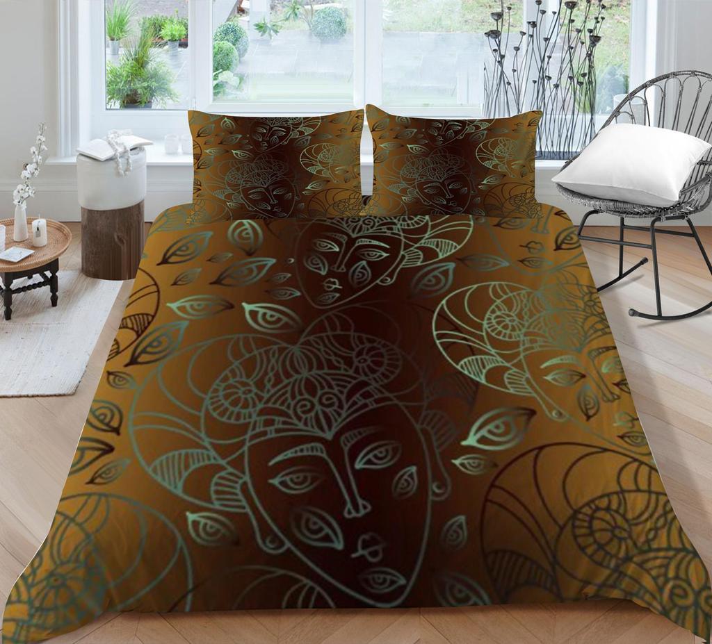 Duvet Cover Sets Queen Size Bedding Bohemian Teen Children Adults Soft Home Textiles Luxury Bedding Cover