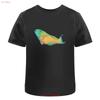Parrotfish T Shirt 100 Cotton S 2XL TA042526 Vintage Washed Homme Stretched Unisex Breathable Slightly Comfortable Fashion