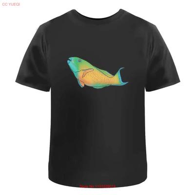 Parrotfish T Shirt 100 Cotton S 2XL TA042526 Vintage Washed Homme Stretched Unisex Breathable Slightly Comfortable Fashion