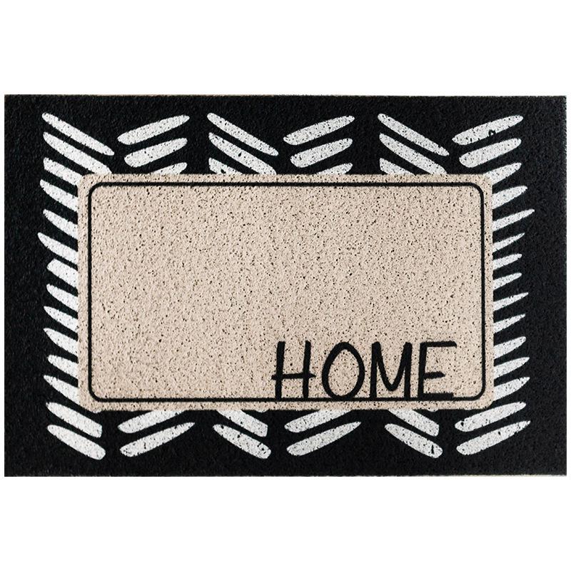 

Придверный коврик в американском стиле из шелка для трансграничной торговли - Нескользящая ПВХ пылеудаляющая подкладка для ног для использования на улице 40x60 cm