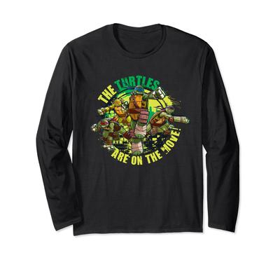 Teenage Mutant Ninja Turtles Gang Move Long Sleeve T-Shirt