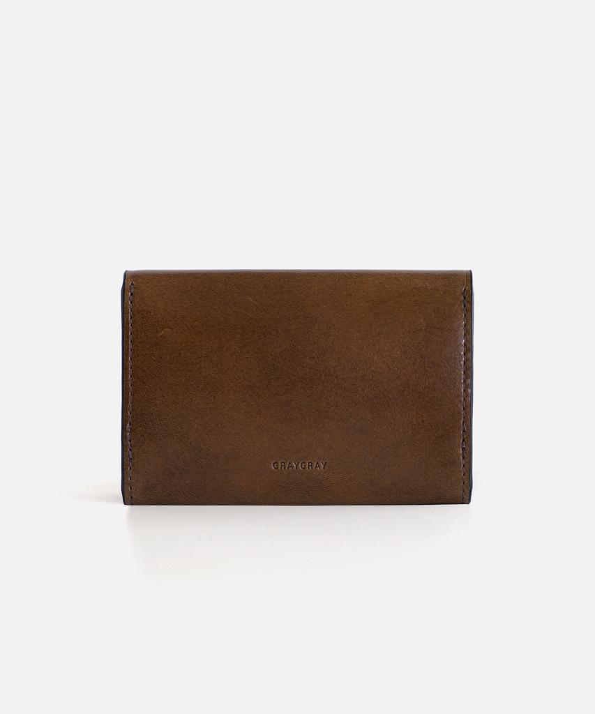 Graygray Poco Card Wallet Coco Brown