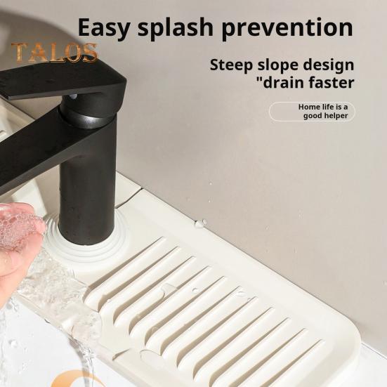 Podložka pod vodovodní baterie Rychleschnoucí kámen Podložka pod dřez Chrániče dřezu Krytka proti stříkající vodě Silikonová vypouštěcí podložka pro kuchyňský dřez