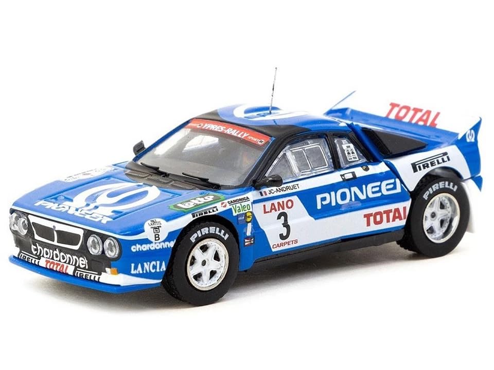 Tarmac Works scale Lancia 037 Ypres Rally 1983 Tarmac Works Sappey 1/64 J.C. Andruet/F