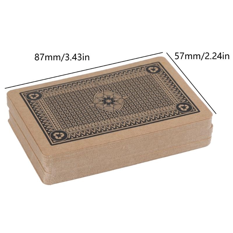 Paper Playing Cards Set Classical Box Packed Poker Deck Magical Tricks Card Game
