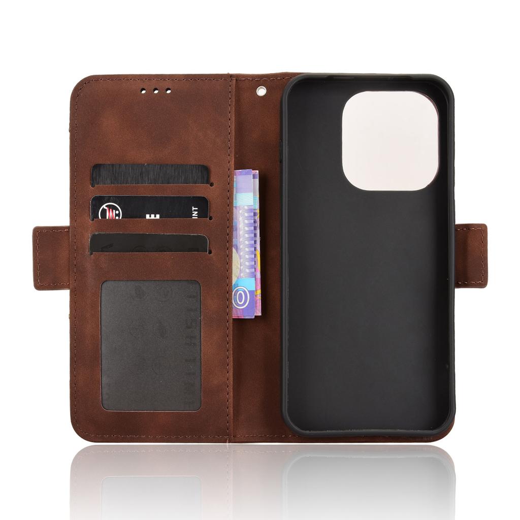 For OnePlus 15 5G Leather Case Phone Wallet Cover with Multiple Card Slots
