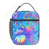 Magic Mushroom Psychedelic Insulated Lunch Bags for School Office Boho Portable Cooler Thermal Bento Box Women Kids