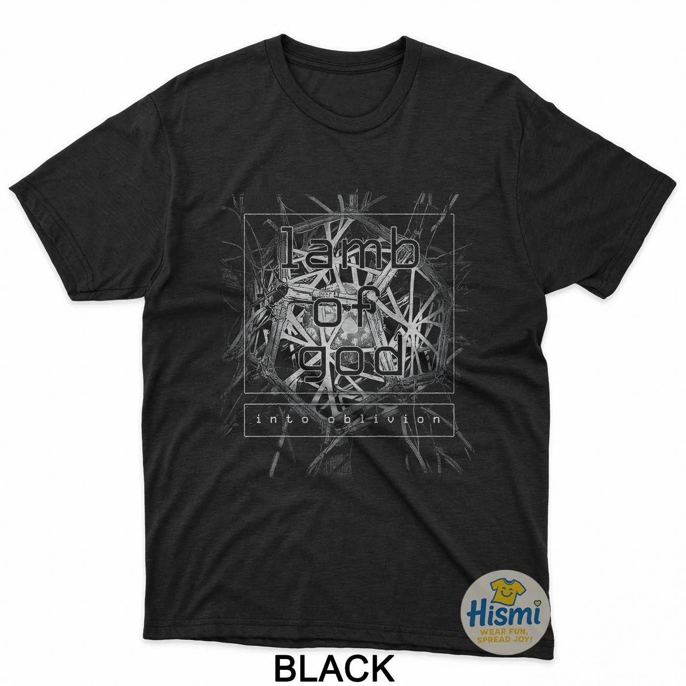 Lamb Of God Stacked Logo Oblivion T-Shirt 2XL