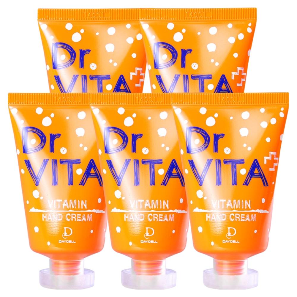 Dr. Vita Anti-wrinkle, Richly Moisturizing Vitamin Hand Cream 30ml 5 Pcs